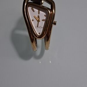 UNO de 50 Gold Women's Watch with White Dial